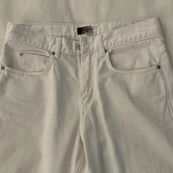 Isabel Marant White Denim Pants - 29 - Picture 2 of 4